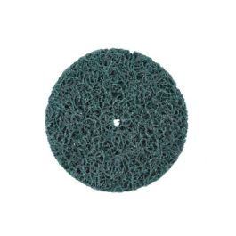 Scotch-Brite™ Clean and Strip XT Pro Extra Cut Disc, XC-DC, A/O Extra Coarse, Green, 4 in x 1/4 in, 6/Carton, 24 ea/Case