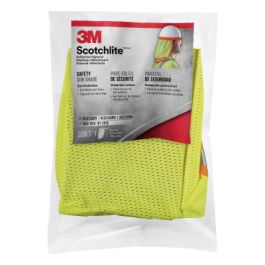 3M™ Reflective Clothing Hard Hat Sun Shade, 94800H1-DC, Hi-Viz Yellow & Orange, 8/case