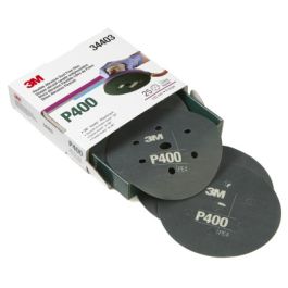 3M™ Hookit™ Flexible Abrasive Disc 270J, 34410, 6 in 7H, Dust Free, P2000, 25 discs per carton, 5 cartons per case