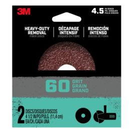 3M™ Surface Restoration & Repair FbrDisc4.5in60, Fiber Disc 2/pk,
