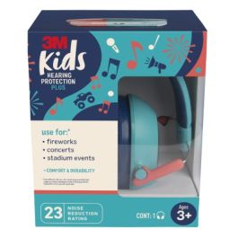 3M™ Kids Hearing Protection Plus PKIDSP-TEAL, Teal, 4 ea/case