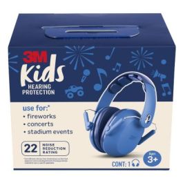 3M™ Kids Hearing Protection PKIDSB-BLU, Blue, 4 ea/case