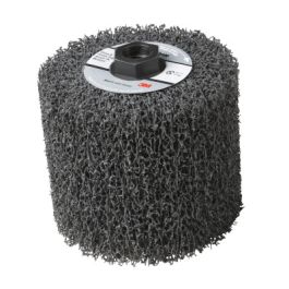Scotch-Brite™ Match and Finish Flap Brush, CF-MF, 5A Extra Coarse, 4-1/2 in x 8 in x 1.25 in, 1 ea/Case