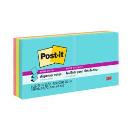 Post-it® Super Sticky Dispenser Pop-up Notes R330-6SSMIA, 3 in x 3 in (76 mm x 76 mm)