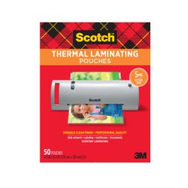 Scotch™ Thermal Pouches 5 mil TP5854-50, 8.9 in x 11.4 in (228 mm x 291 mm)