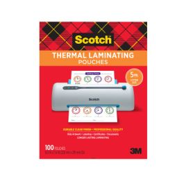 Scotch™ Thermal Pouches 5 mil TP5854-100, 8.9 in x 11.4 in (228 mm x 291 mm)