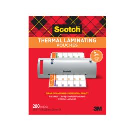 Scotch™ Thermal Pouches TP3854-200, 8.9 in x 11.4 in (228 mm x 291 mm)