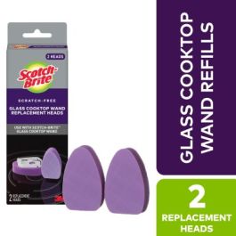 Scotch-Brite™ Glass Cooktop Wand Refills 950-CT-RF, 6/2