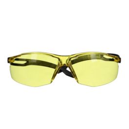 3M™ SecureFit™ 500 Series SF503SGAF-BLK, Black, Scotchgard™ Anti-Fog Coating, Amber AF-AS Lens, 20 ea/Case