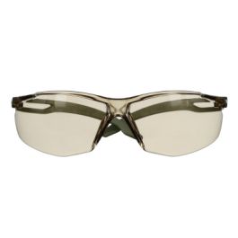 3M™ SecureFit™ 500 Series SF528SGAF-DGR, Olive Green, Scotchgard™ Anti-Fog Coating, Lt Brown AF-AS Lens, 20 ea/Case