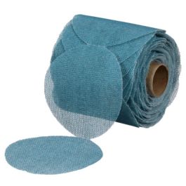 3M™ Blue Net Disc Roll 36453, 220, 3 in, 100 Discs/Roll, 8 Rolls/Case