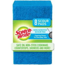 Scotch-Brite® Non-Scratch Scour Pads 628-EC, 6.0 in x 3.8 in (152 mm x 96 mm)