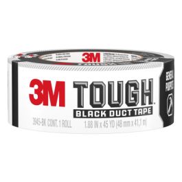 3M™ Tough™ Duct Tape 3945-BK 1.88 in x 45 yd (48 mm x 41.1 m), Black