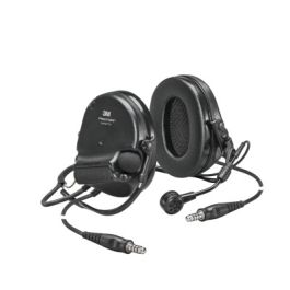3M™ PELTOR™ SwatTac VI NIB Headset MT20H682BB-19N SVS, Dual DL, Black, Backband, 915 MHz, 10 ea/Case