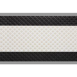 3M™ Stamark™ All Weather Tape A380AW-5, White, 2 in Black Contrast Borders, 14 in x 40 yd
