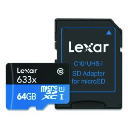microSDXC Memory Card, UHS-I U1 Class 10, 64 GB