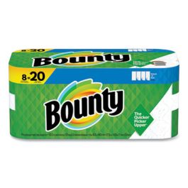 Select-a-Size Kitchen Roll Paper Towels, 2-Ply, 5.9 x 11, White, 123 Sheets/Roll, 8 Double Plus Rolls/Pack