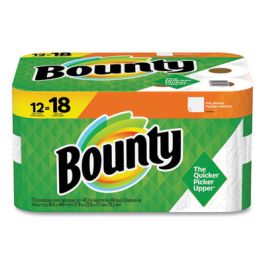 Kitchen Roll Paper Towels, 2-Ply, White, 48 Sheets/Single Plus Roll, 12 Rolls/Carton