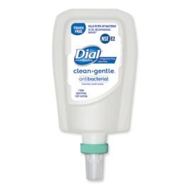 Clean+Gentle Antibacterial Foaming Hand Wash Refill for FIT Touch Free Dispenser, Fragrance-Free, 1 L, 3/Carton