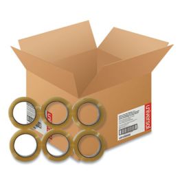 Heavy-Duty Box Sealing Tape, 3" Core, 1.88" x 54.6 yds, Clear, 36/Carton