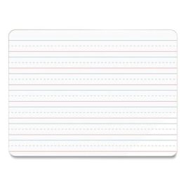 Double-Sided Dry Erase Lap Board, 12" x 9", White Surface, 10/Pack