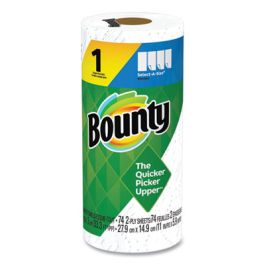 Select-a-Size Kitchen Roll Paper Towels, 2-Ply, 5.9 x 11, White, 74 Sheets/Roll