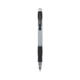 G2 Mechanical Pencil, 0.7 mm, HB (#2), Black Lead, Clear/Black Barrel, Dozen
