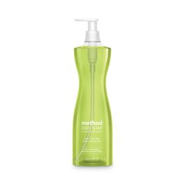 Dish Soap Pump, Hour-Glass Bottle Shape, Lime and Sea Salt Scent, 18 oz Pump Bottle