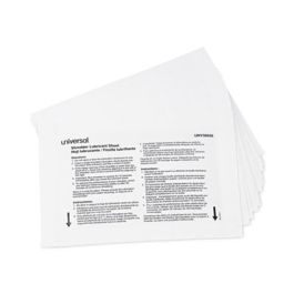 Shredder Lubricant Sheets, 8.4 x 5.9, 24 Sheets/Pack