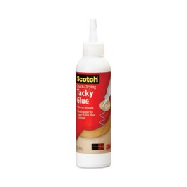 Quick-Drying Tacky Glue, 4 oz, Dries Clear