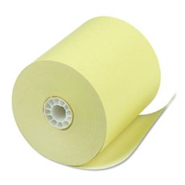 Direct Thermal Printing Thermal Paper Rolls, 3.13" x 230 ft, Canary, 50/Carton
