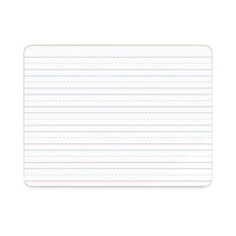 Double-Sided Dry Erase Lap Board, 12" x 9", White Surface, 24/Pack