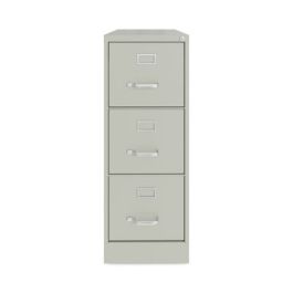 Vertical Letter File Cabinet, 3 Letter-Size File Drawers, Light Gray, 15 x 22 x 40.19