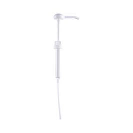 Siphon Pump for 1 gal Bottles, 1 oz Output, 12" Tube, Plastic, White