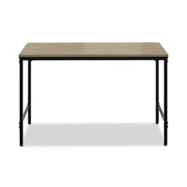 Simple Work Desk, 45.5" x 23.5" x 29.5", Walnut