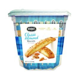 Biscotti, Classic Almond, 0.69 oz Individually Wrapped, 25/Pack