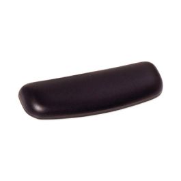 Antimicrobial Gel Small Mouse Pad with Wrist Rest, 7 x 2.37, Black