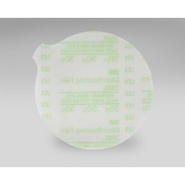 3M™ Hookit™ Microfinishing Film Disc 268L, 60 Mic 3MIL, Type D, 5 in x NH, D/F 5HL, Die 500FH, 50/Carton, 500 ea/Case