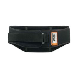 ProFlex 1500 Weight Lifters Style Back Support Belt, Large, 34" to 38" Waist, Black