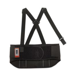 ProFlex 1600 Standard Elastic Back Support Brace, 3X-Large, 46" to 52" Waist, Black
