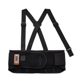 ProFlex 1625 Elastic Back Support Brace, Small, 25" to 30" Waist, Black