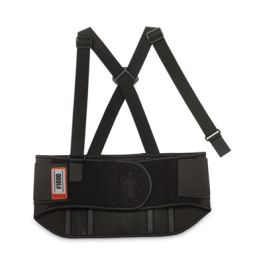 ProFlex 1600 Standard Elastic Back Support Brace, 4X-Large, 52" to 58" Waist, Black