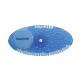 Curve Solid Air Freshener, Cotton Blossom, Blue, 10/Box