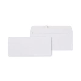 Peel Seal Strip Business Envelope, #10, Square Flap, Self-Adhesive Closure, 4.13 x 9.5, White, 500/Box
