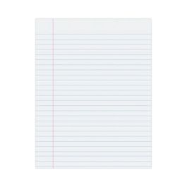 Composition Paper, 8.5 x 11, Wide/Legal Rule, 500/Pack