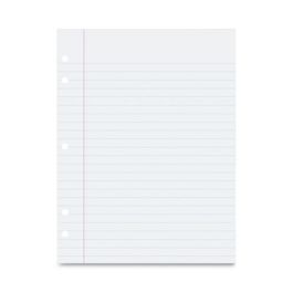 Composition Paper, 5-Hole, 8 x 10.5, Wide/Legal Rule, 500/Pack