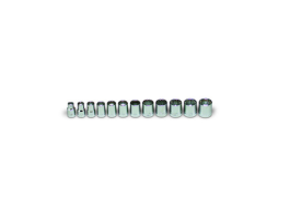 12 Pieces—12 Pt. Standard Metric Socket Set, 3/8" Drive Size, 12 Pieces 349