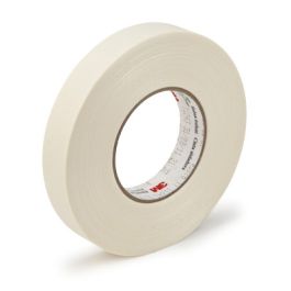 3M™ Filament-Reinforced Electrical Tape 1076, 1 in X 60 yds, Bulk, 3-in paper core, 36 Rolls/Case