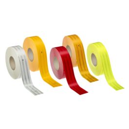 3M™ Diamond Grade ™ Conspicuity Marking 983-326, Red/White, 2 in x 15 in and 2 in x 8.19 in, Restricted