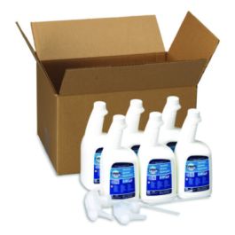 Liquid Ready-To-Use Grease Fighting Power Dissolver Spray, 32 oz Bottles, 6 Bottles and 2 Trigger Sprayers/Carton